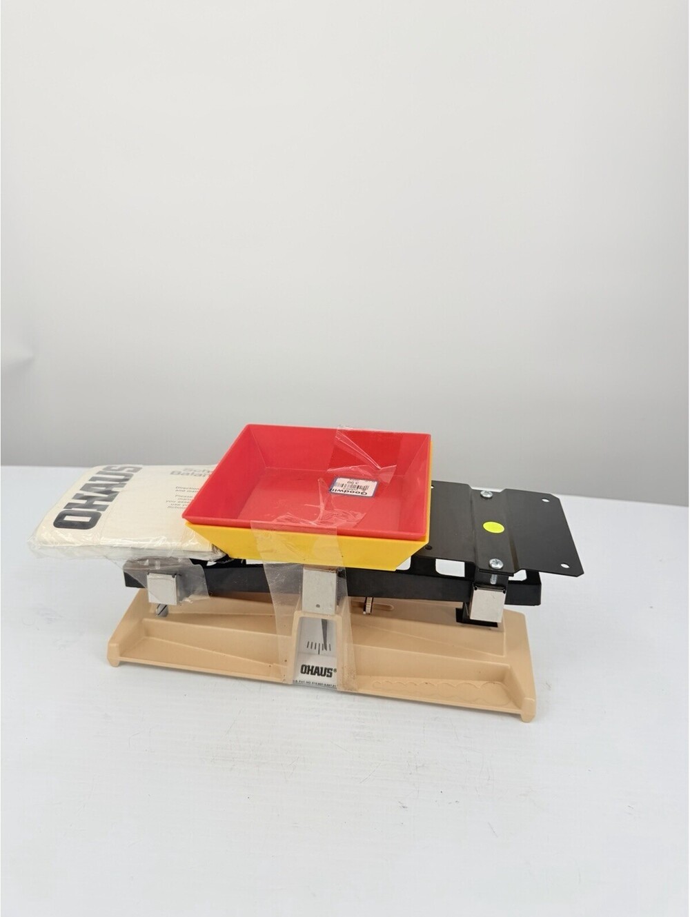 Vintage OHAUS School Balance 1200 Mechanical Lab Scale 2000g NOS New w Manual